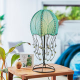 jellyfish table lamp blue