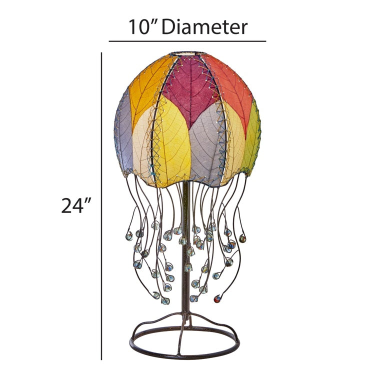 jellyfish table lamp multi size