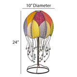 jellyfish table lamp multi size