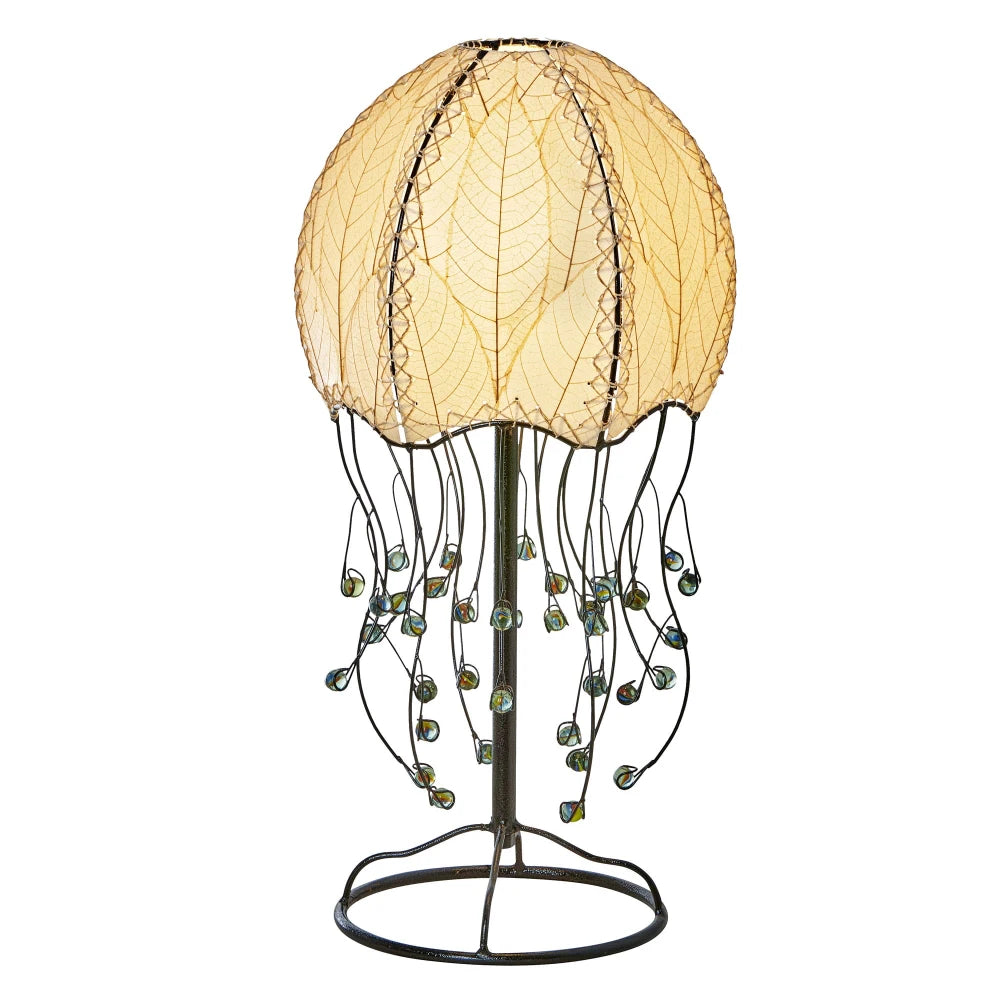 Jellyfish Table Leaf Lamp - Natural