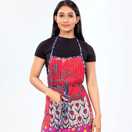 kantha apron