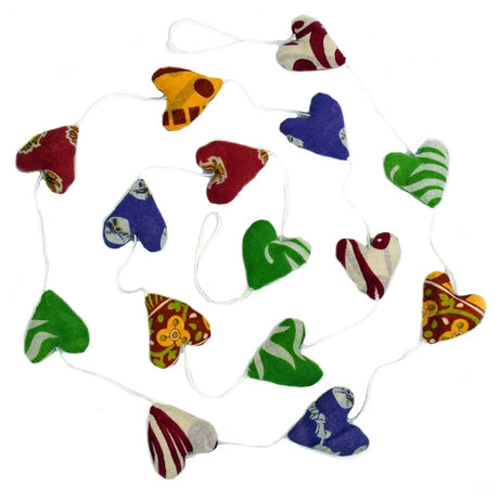 kantha heart garland