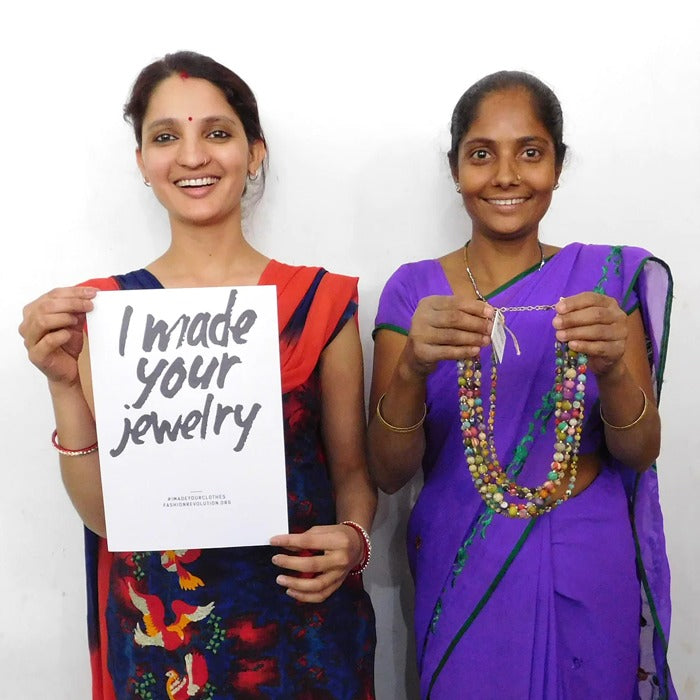 kantha intertwining necklace artisans