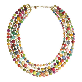 kantha intertwining necklace