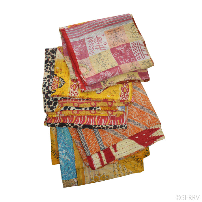 kantha throw