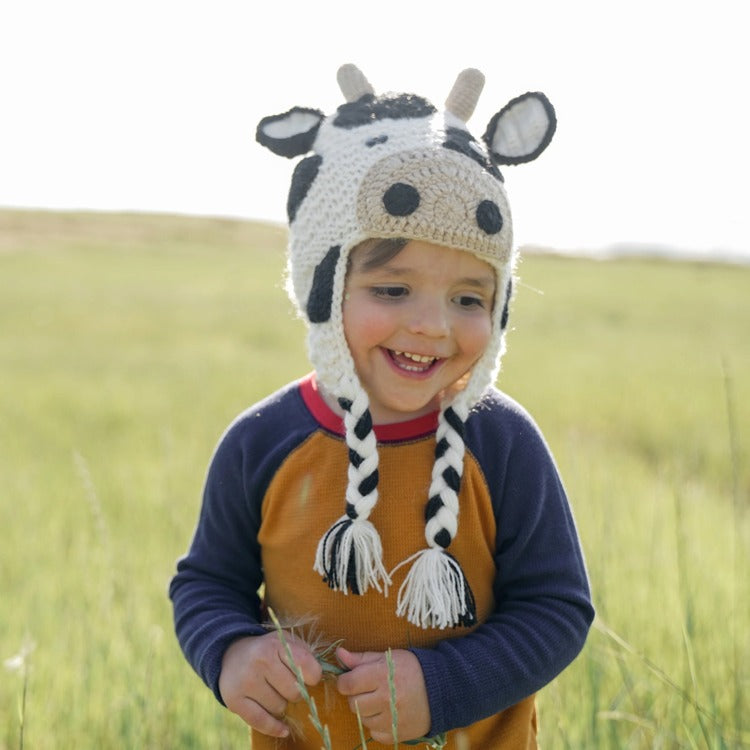 Kids Animal Hat Cow