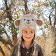 kids animal hat goat model new