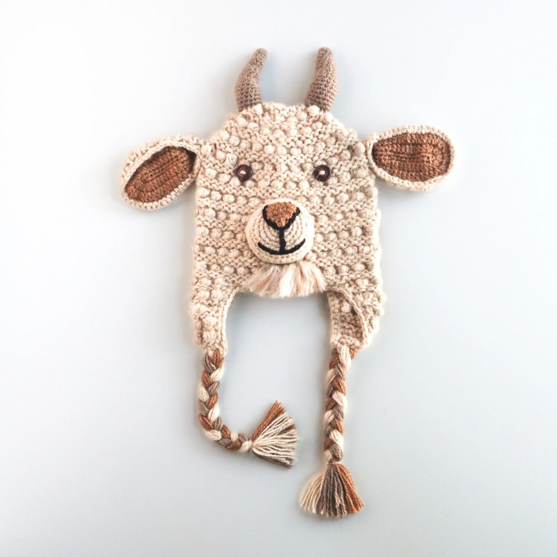 kids animal hat goat