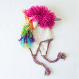 kids animal hat unicorn white bkgd