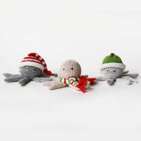 knit octopus ornament