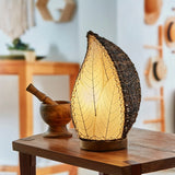 leaflet table lamp natural styled