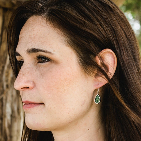 leprieur's glory butterfly wing earrings model