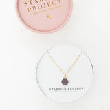 Let the Light in Druzy Drop Necklace