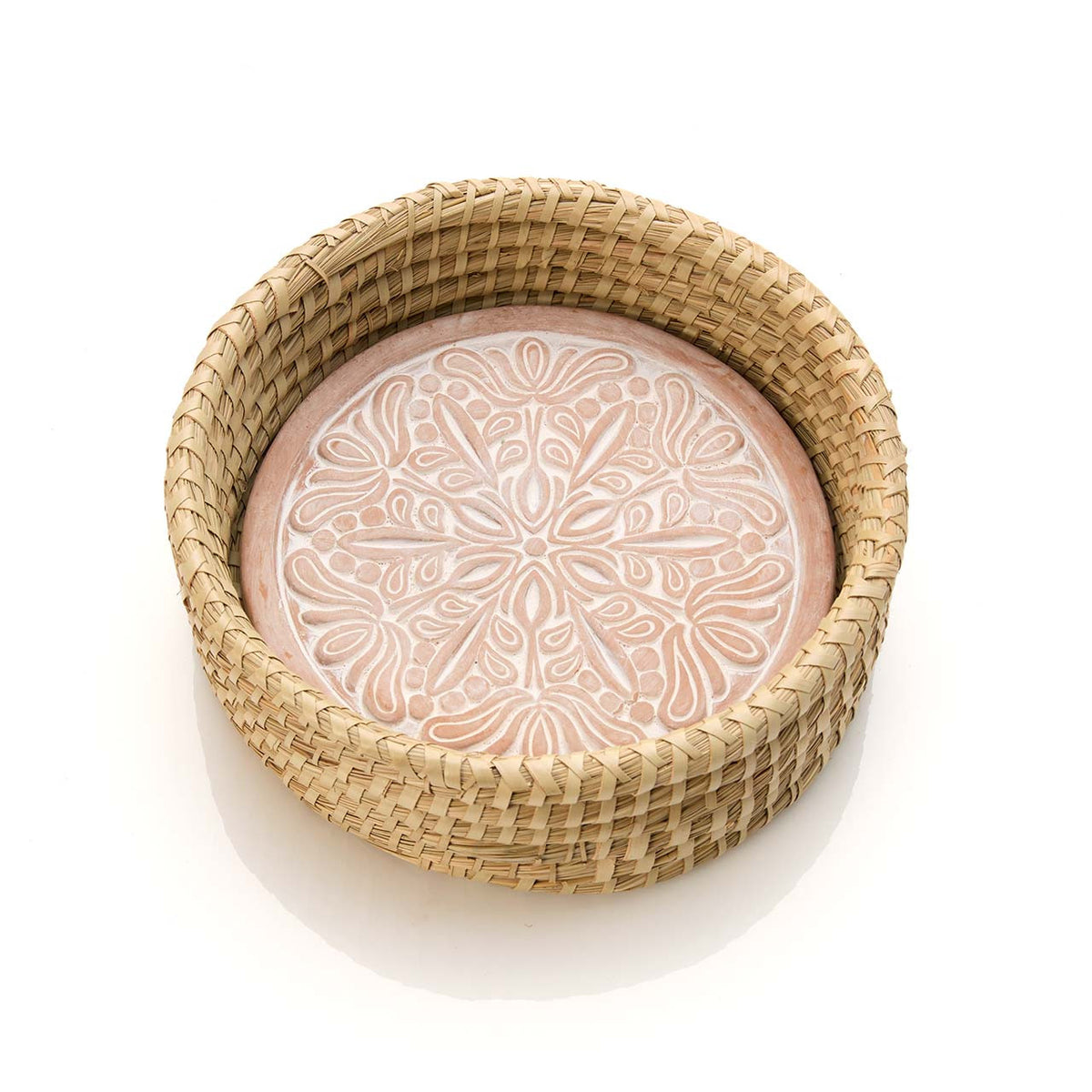 Flowering Lily Bread Warmer Basket