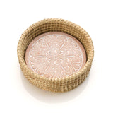 Flowering Lily Bread Warmer Basket