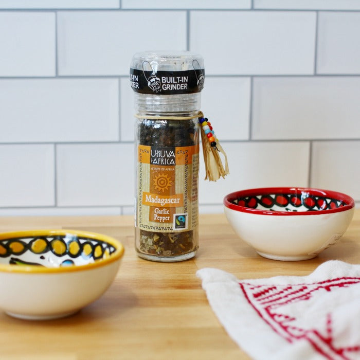 madagascar garlic pepper grinder styled