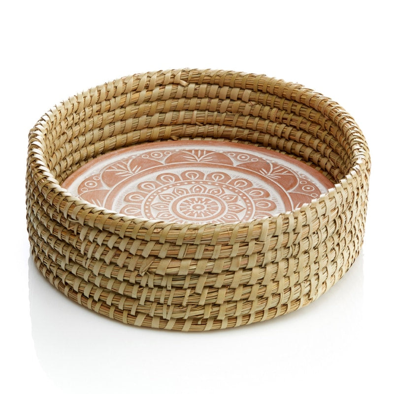 mandala bread warmer side