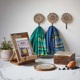 mandala recipe stand styled