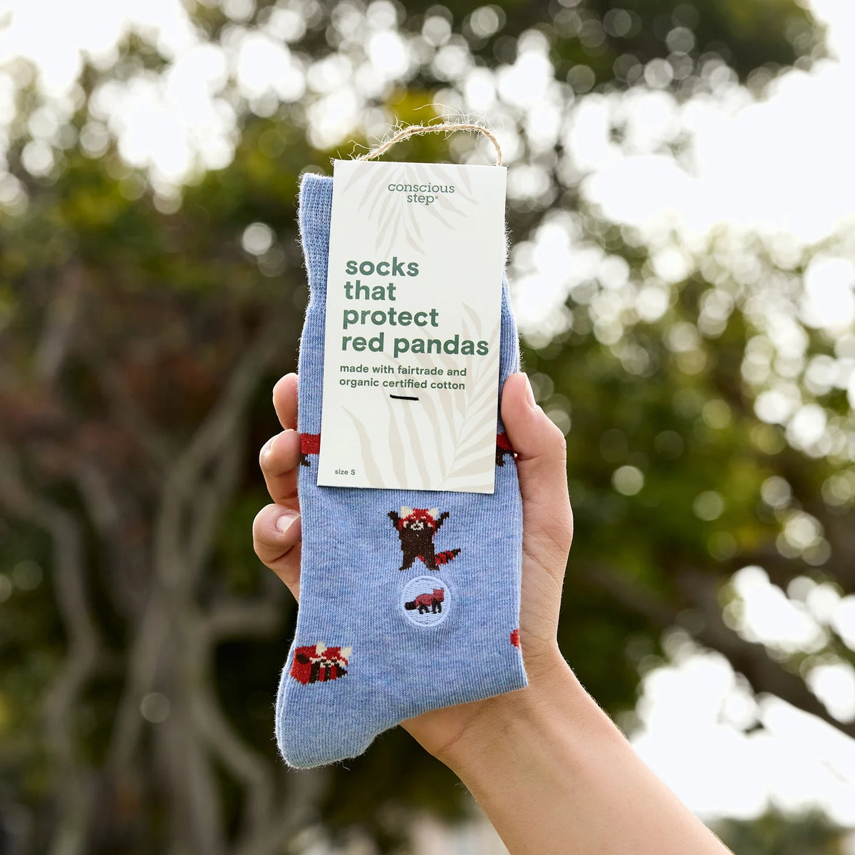 Socks that Protect Red Pandas