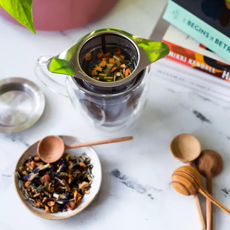 mesh tea infuser justea styled 1