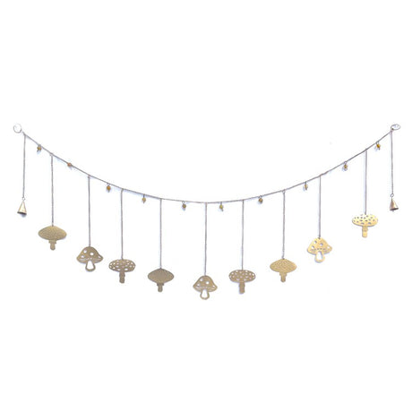 metal mushroom garland
