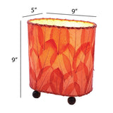 mini guyabano lamp red size
