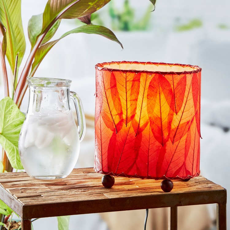 mini guyabano lamp red styled