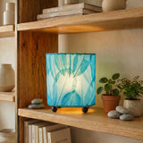 Mini Guyabano Leaf Lamp - Sea Blue