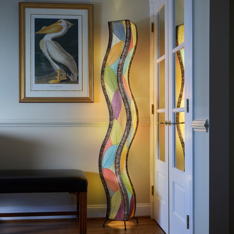multi wave giant leaf lamp styled 1