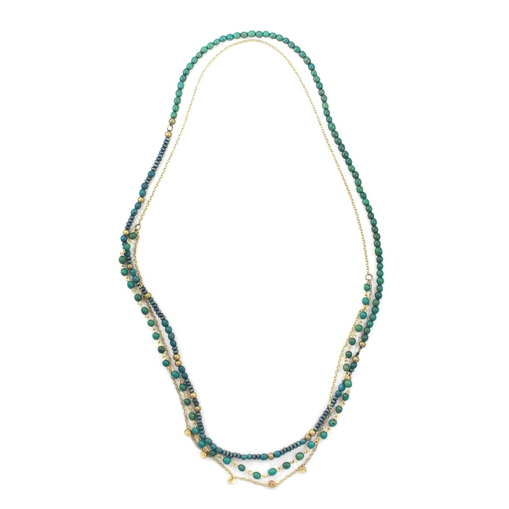 Mykonos Necklace - Midnight