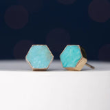 natalie turquoise studs new close