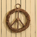 Handmade Vine Peace Wreath