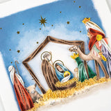 Nativity Scene Quilling Card