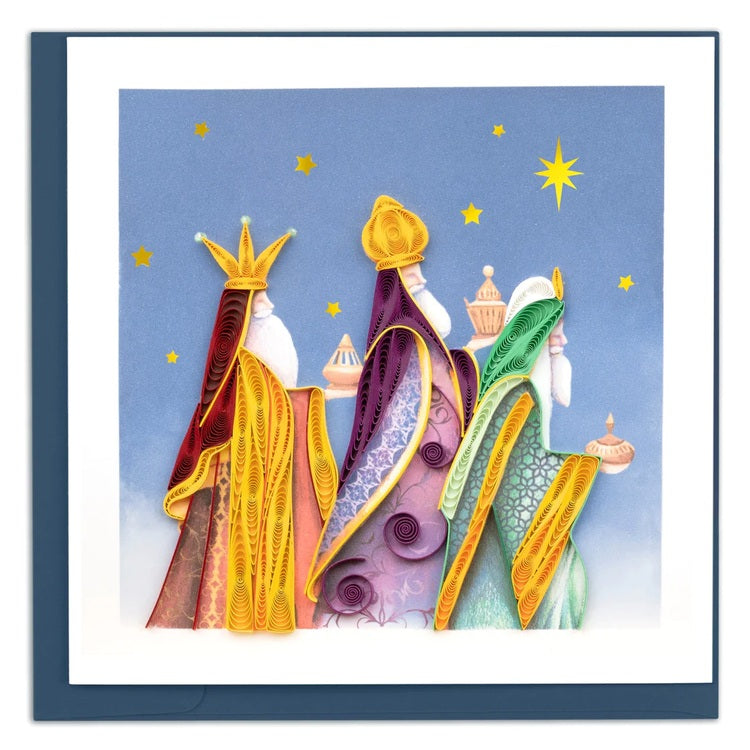 new three wise men quilling card