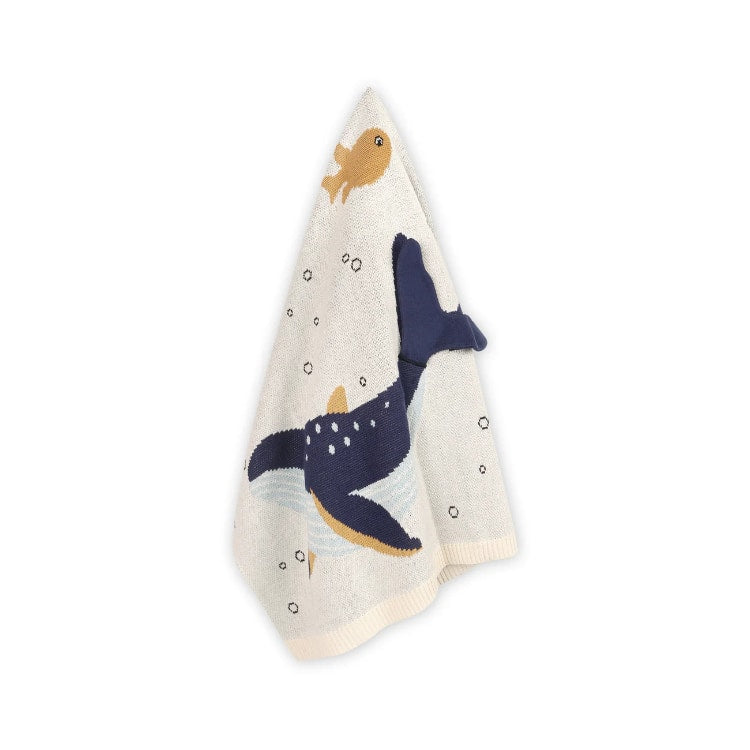 ocean life baby blanket 4