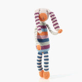 organic cotton striped bunny