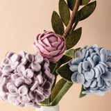 Pastel Petals Felt Flower Bouquet