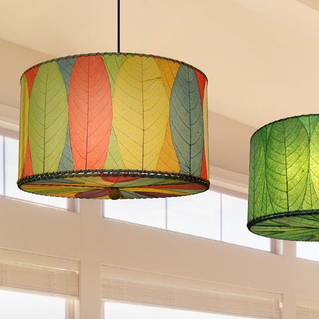 pendant leaf lamp multi