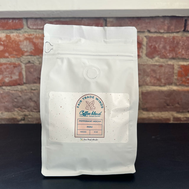 peppermint mocha 10oz coffee