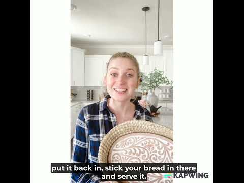 Curly Fern Bread Warmer Basket
