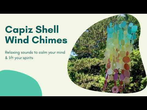 Chandelier Capiz Chime - Fiesta