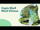 Spiral Capiz Shell Chime - Spring Meadow