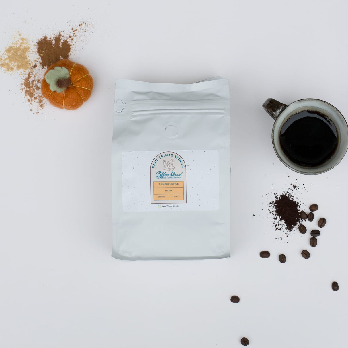 Pumpkin Spice 10 oz Coffee Ground