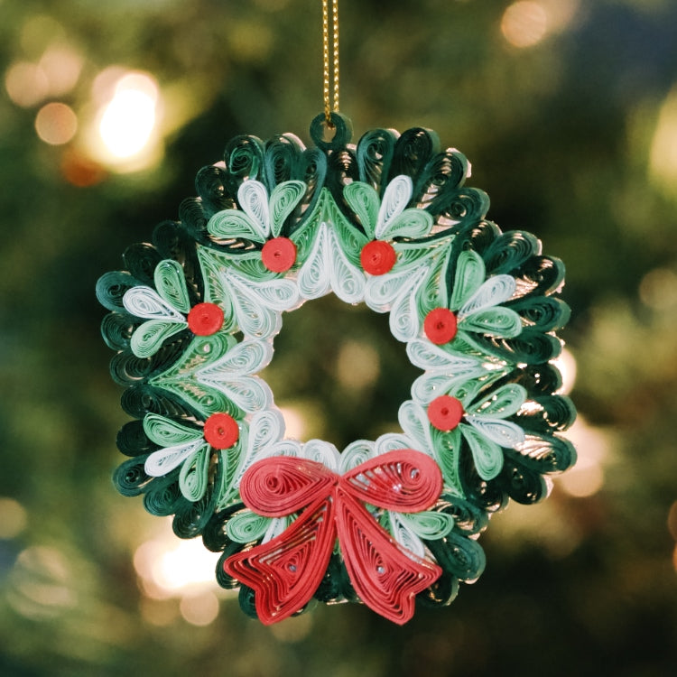 Quilled Wreath Ornament