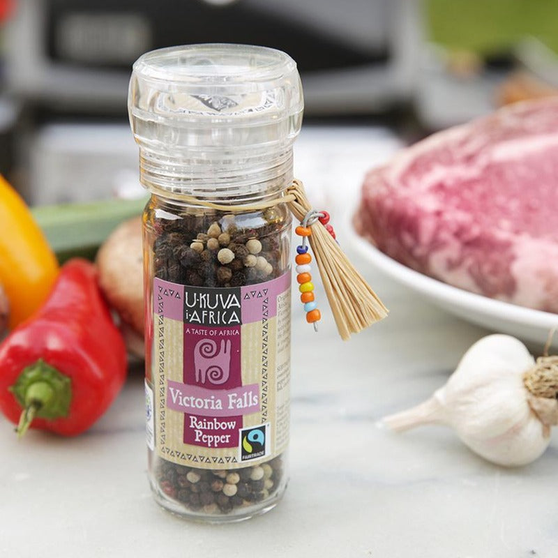 rainbow pepper spice grinder