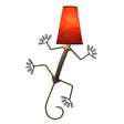 red gecko leaf lamp