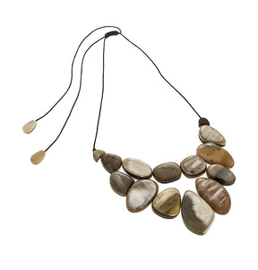 riverstone necklace