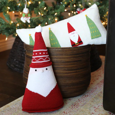Santa Forest Pillow 10" x 20"