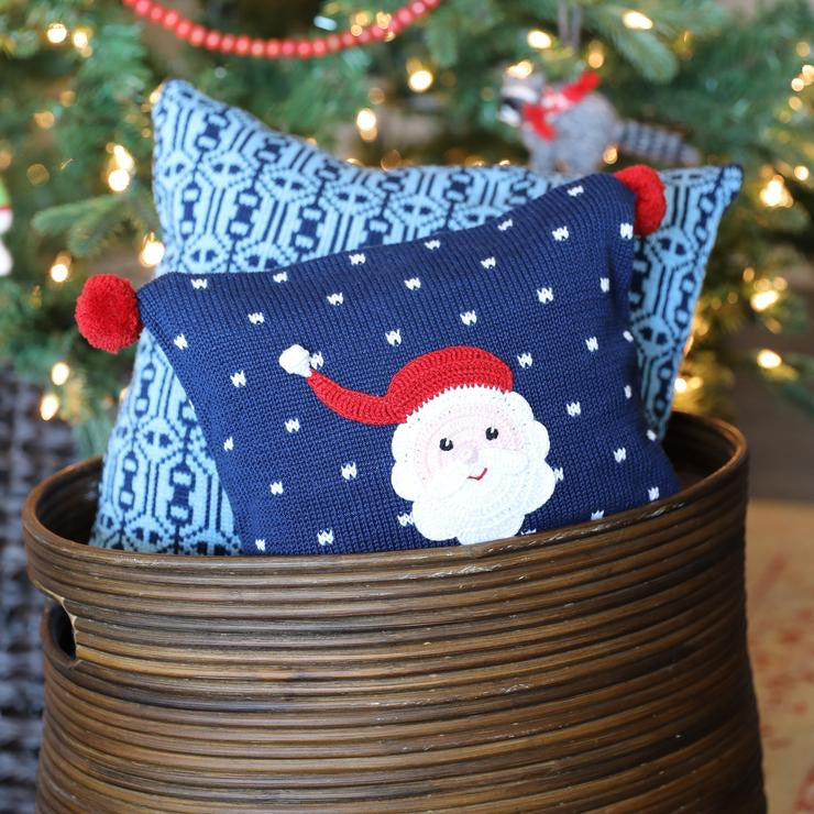 santa pillow blue styled 1