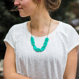 scattered pebble tagua necklace